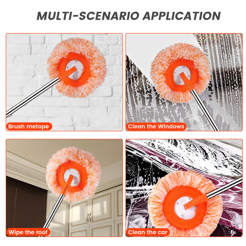 360° Rotatable Cleaning Mops Adjustable Multifunctional Sunflower