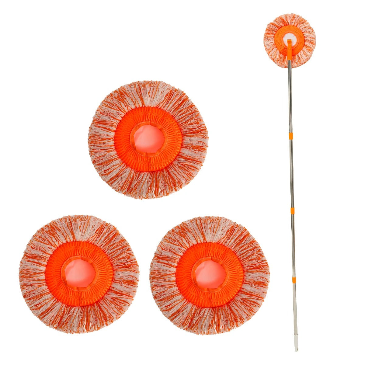 360° Rotatable Cleaning Mops Adjustable Multifunctional Sunflower