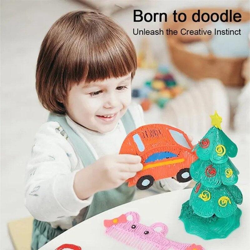 3D Pen for 3D Printing Drawing Pen USB 3D pen plus with safe filament